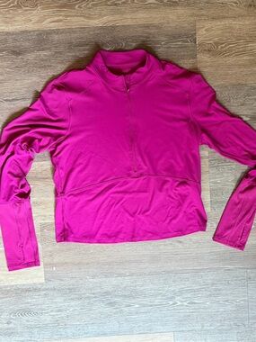 Women’s Performance Long Sleeve Top - Fuchsia active wear